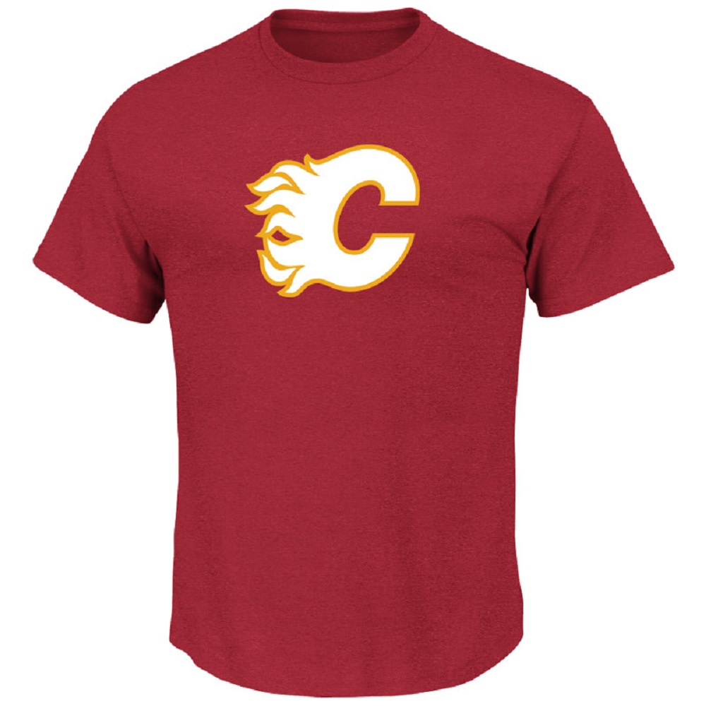 E-shop Pánske tričko Calgary Flames NHL Tek Patch