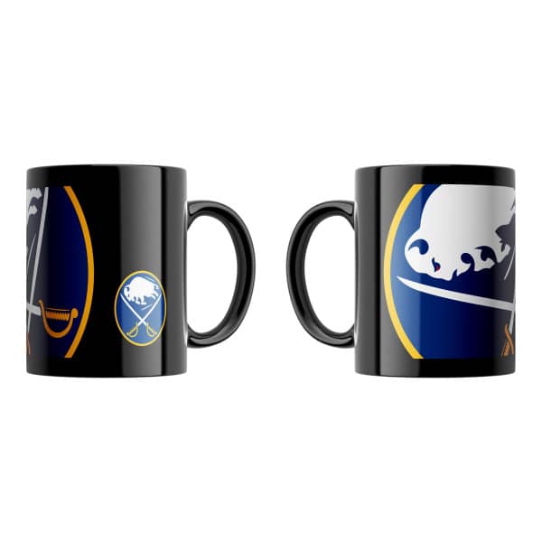 E-shop Great Branding Hrnek Buffalo Sabres NHL OVERSIZED Logo (330 ml)