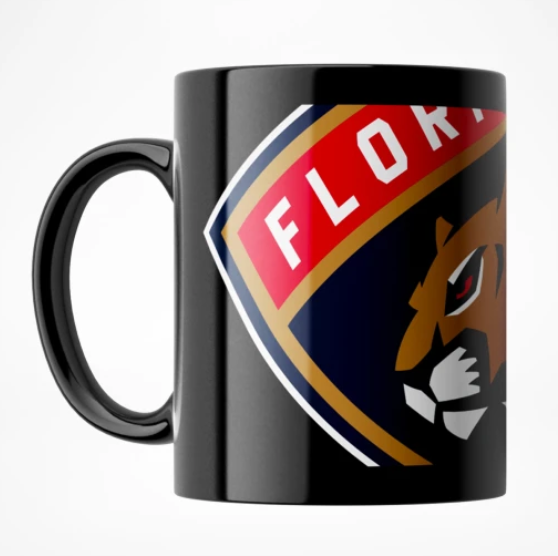 E-shop Great Branding Hrnek Florida Panthers NHL OVERSIZED Logo (330 ml)