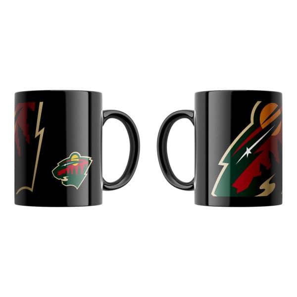 E-shop Great Branding Hrnek Minnesota Wild NHL OVERSIZED Logo (330 ml)
