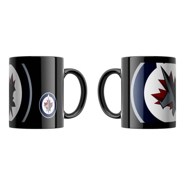 E-shop Great Branding Hrnek Winnipeg Jets NHL OVERSIZED Logo (330 ml)