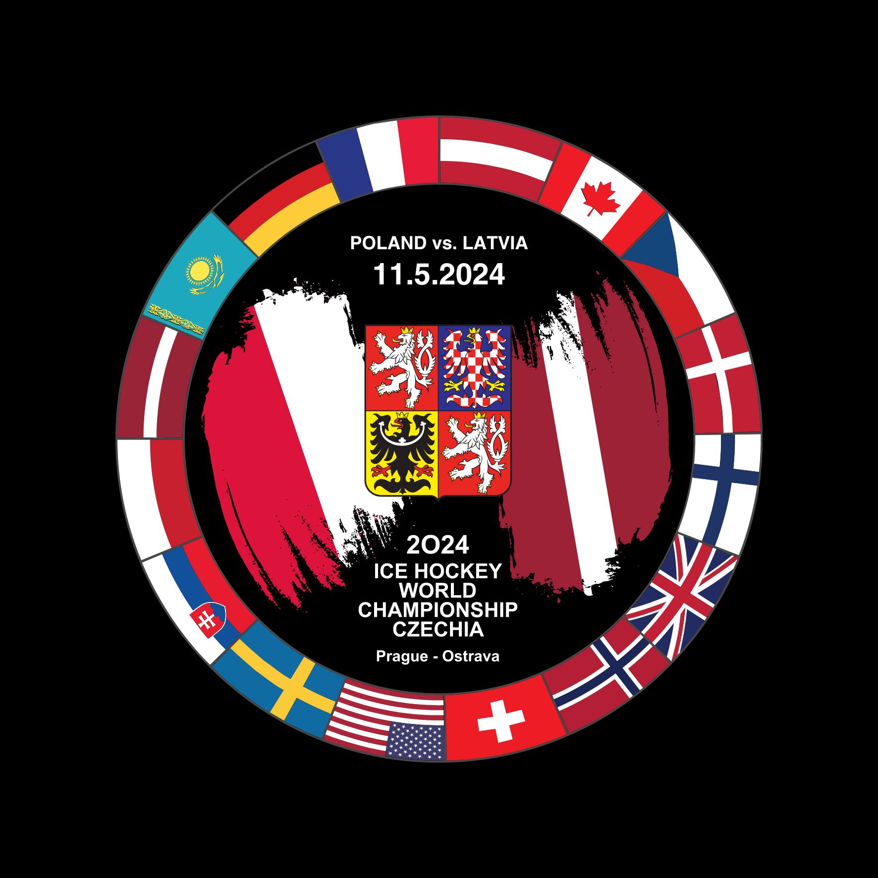 Puk Ice Hockey World Championship Czechia MS 2025 Dueling 11.5.2025