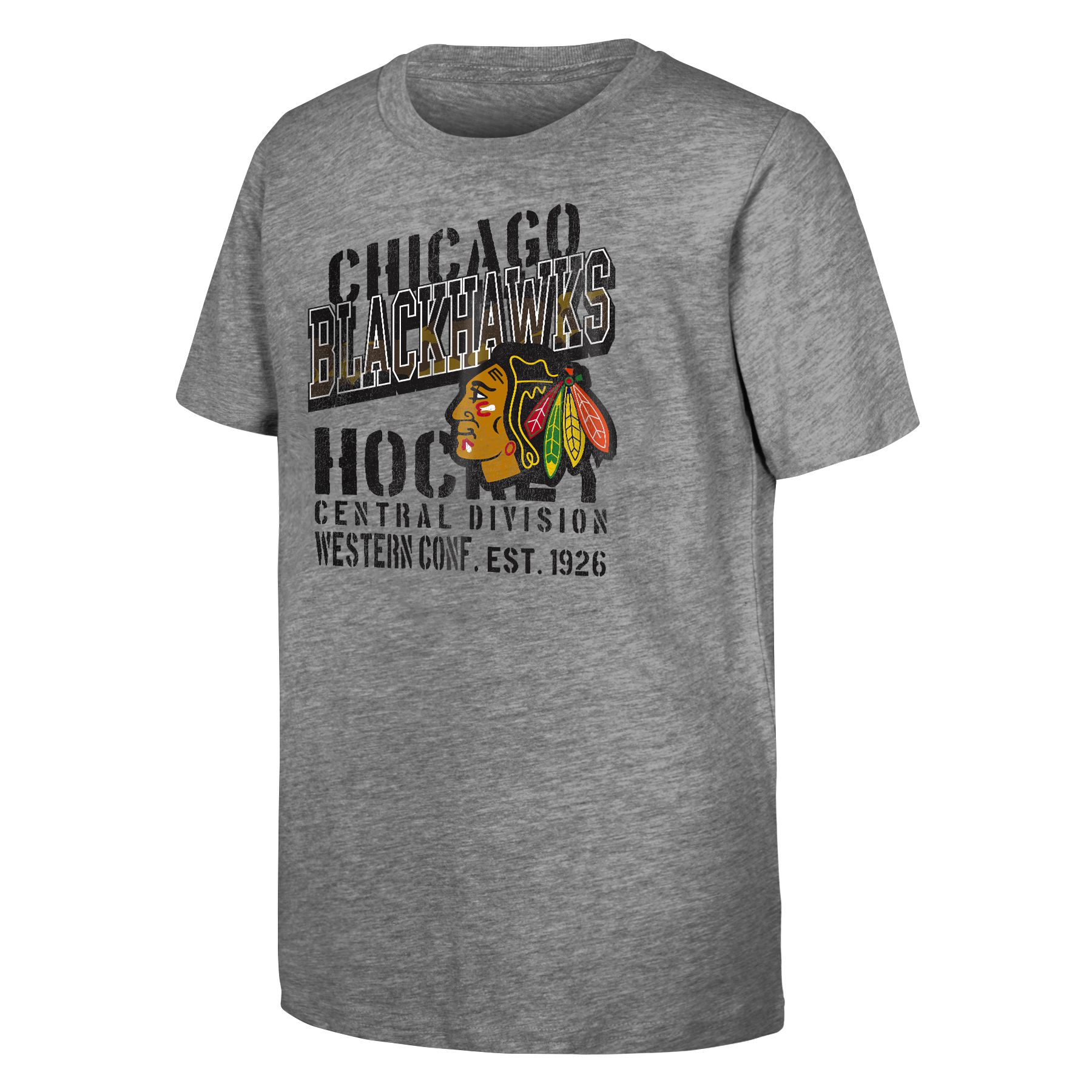 E-shop Outerstuff Detské tričko Chicago Blackhawks NHL Go Time Ss Tee