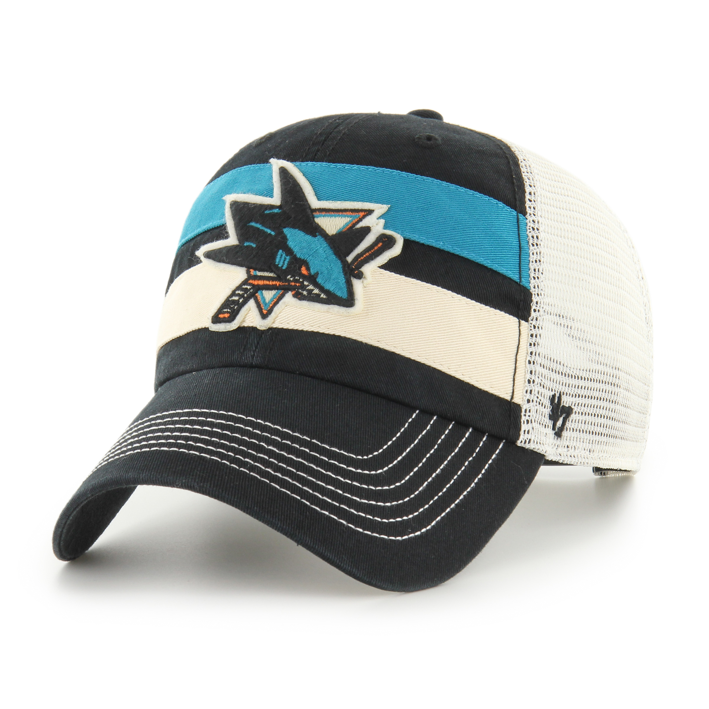 47 Brand Pánska Šiltovka San Jose Sharks Clubhouse Boon ´47 Clean Up
