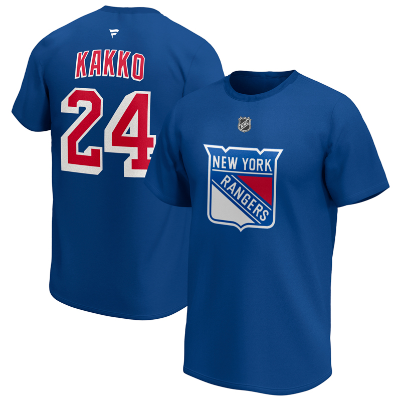 E-shop Fanatics Pánske tričko Kaapo Kakko New York Rangers NHL Authentic Stack Name & Number