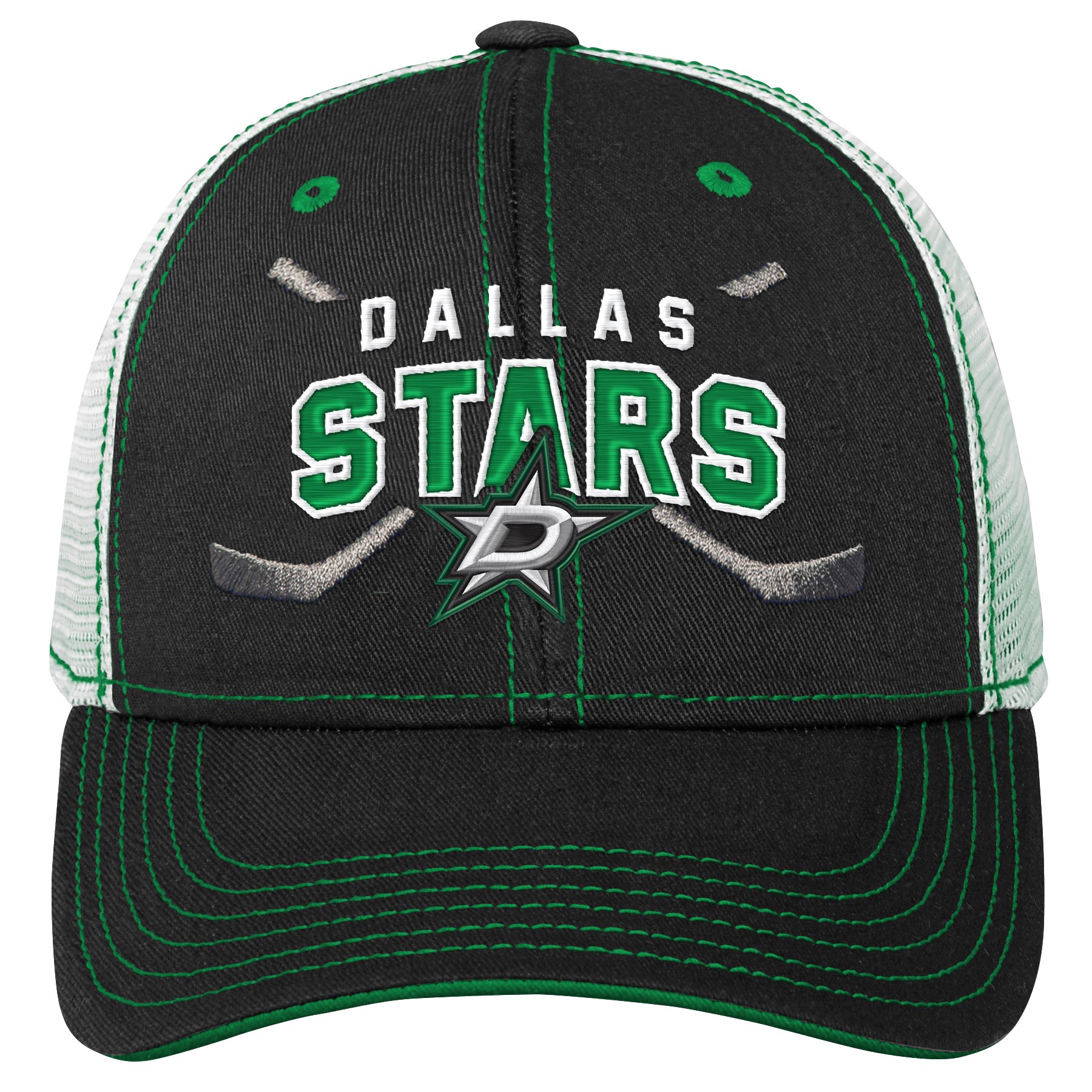 E-shop Outerstuff Detská šiltovka Dallas Stars NHL Lockup Meshback Adjustable