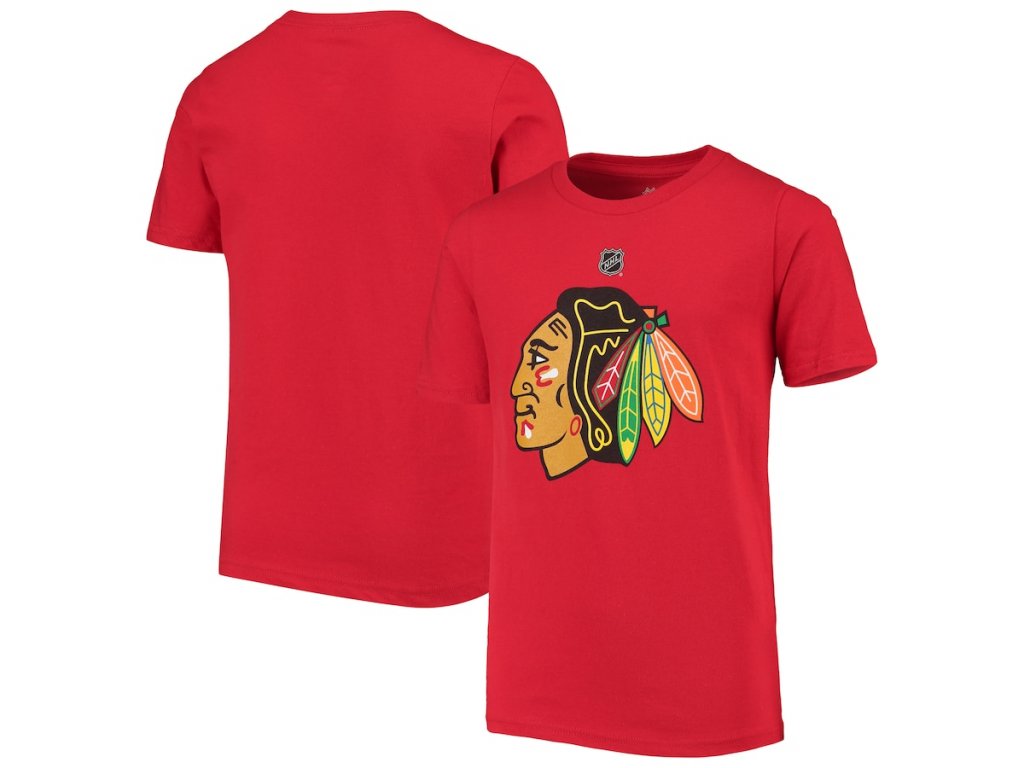 E-shop Outerstuff Detské tričko Chicago Blackhawks NHL Primary Logo Tee
