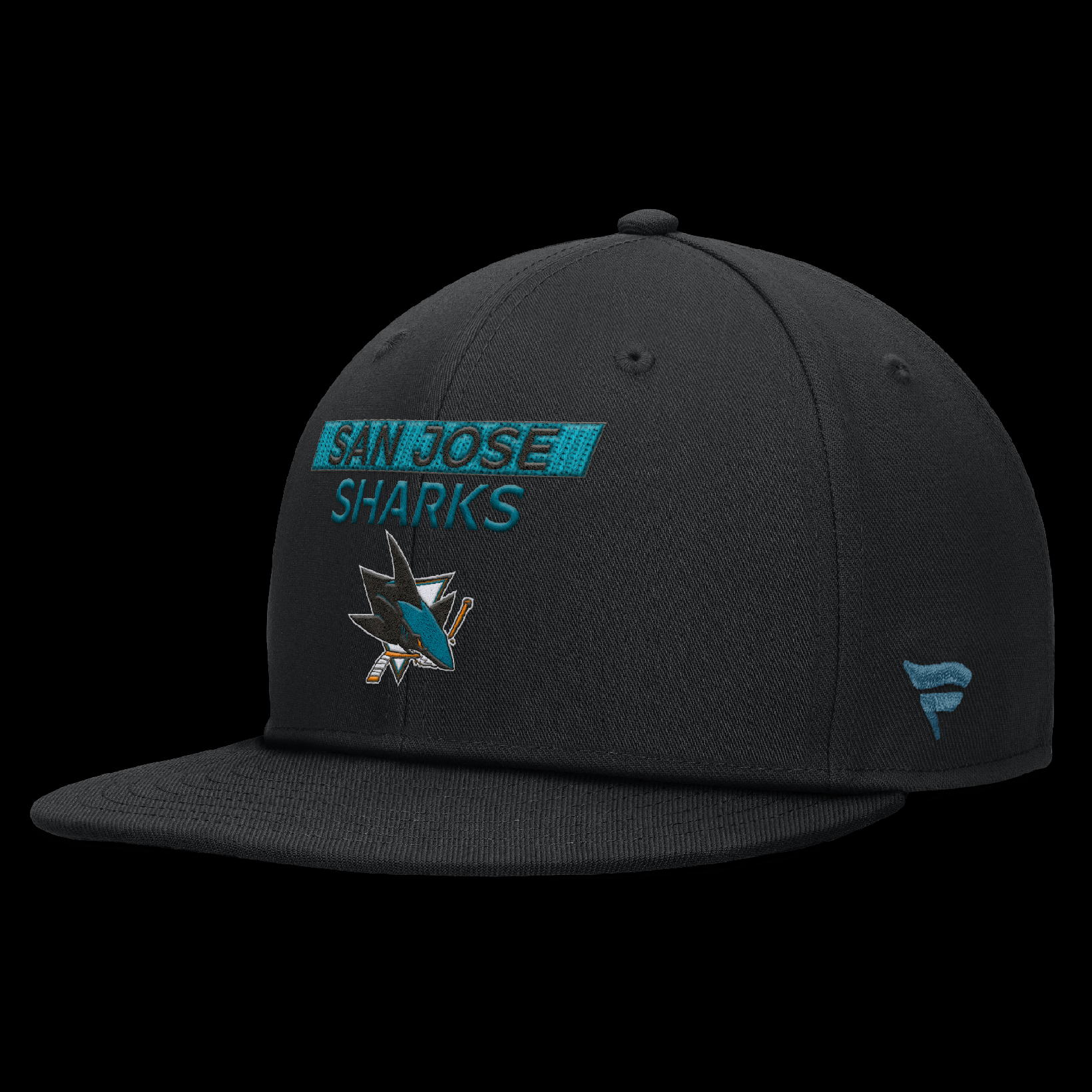 Fanatics Pánska Šiltovka San Jose Sharks AP Rink Prime Structured Mid Crown Adj. Squarevisor Snapback
