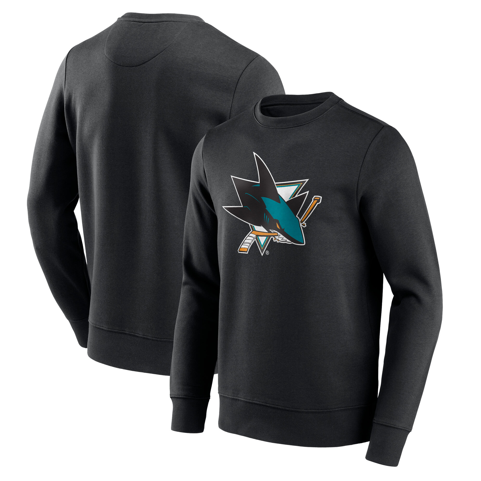 Fanatics Pánska Mikina San Jose Sharks Primary Logo Graphic Crew Sweatshirt - VALUE Veľkosť: S