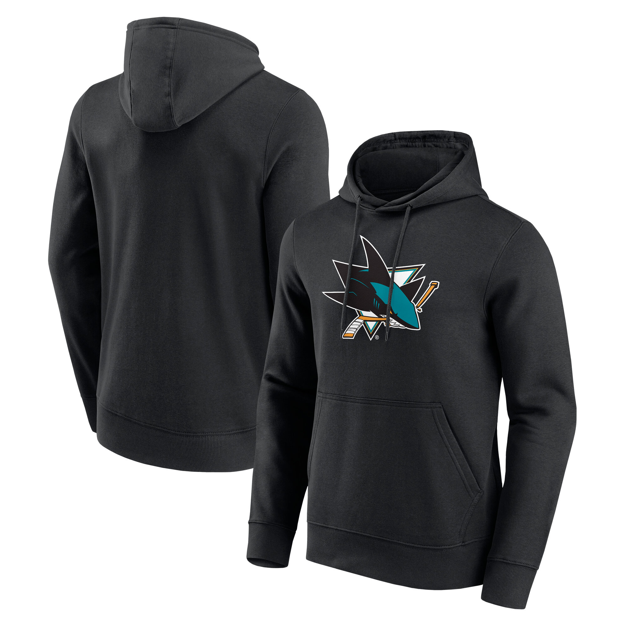 Fanatics Pánska Mikina San Jose Sharks Primary Logo Graphic Hoodie - VALUE Veľkosť: XL