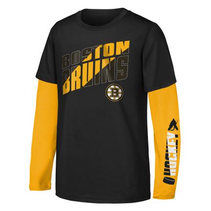 E-shop Outerstuff Detské tričko Boston Bruins NHL Winning Clapper 3 In 1 Combo