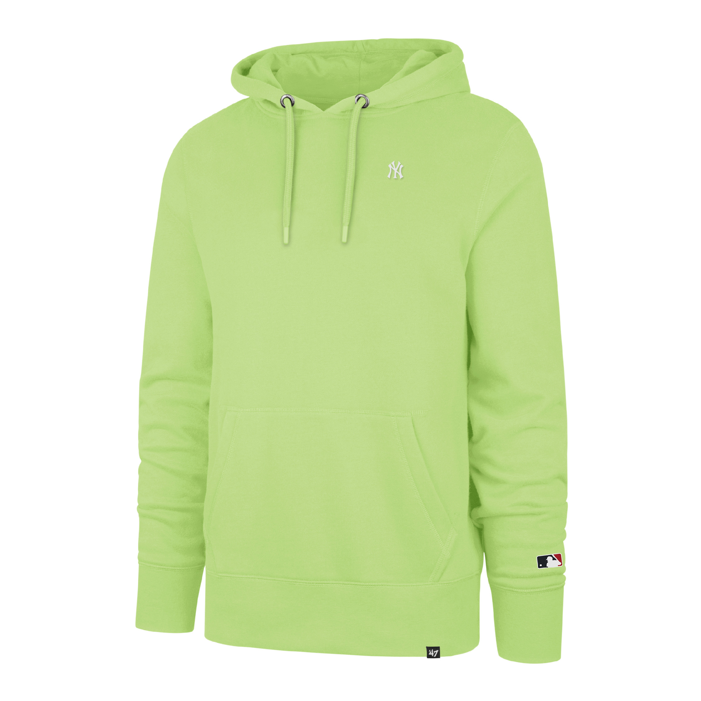 47 Brand Pánska Mikina New York Yankees New York Yankees Base Runner LC EMB '47 BURNSIDE Hood Matcha Veľkosť: S