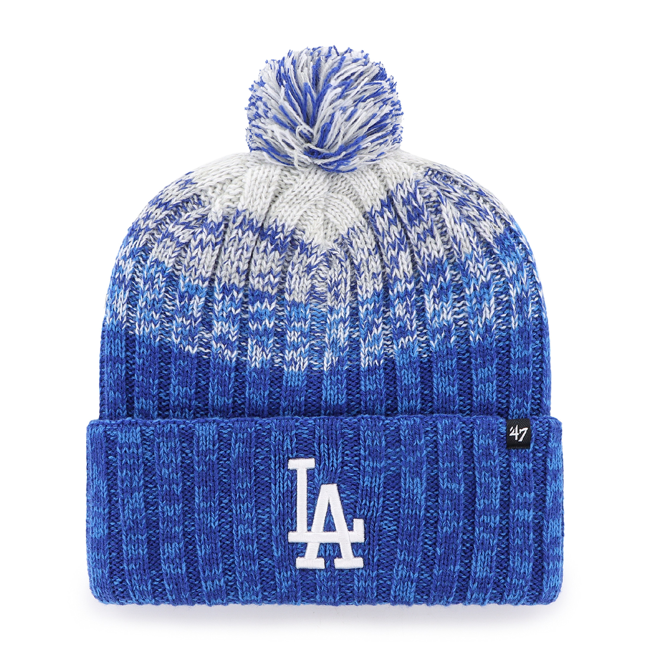 47 Brand Pánska Zimná Čiapka Los Angeles Dodgers Los Angeles Dodgers Cascade '47 CUFF KNIT Royal