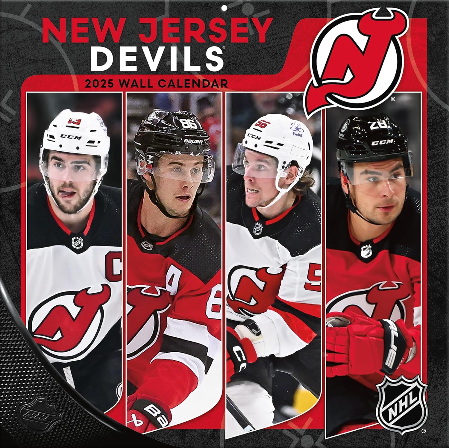 E-shop JF Turner Kalendár New Jersey Devils NHL 2025 Wall Calendar