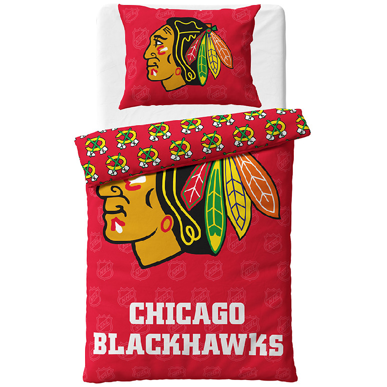 E-shop TipTrade Povlečení Chicago Blackhawks NHL Shields