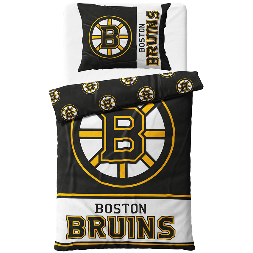 E-shop TipTrade Mikroplyšové povlečení Boston Bruins NHL