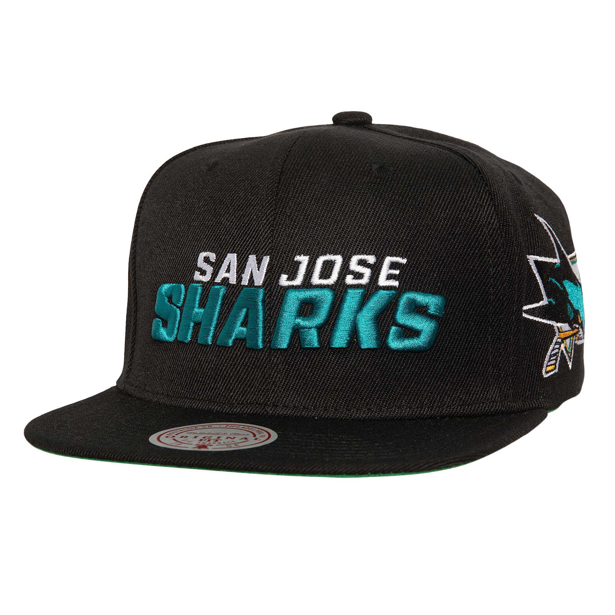 Mitchell & Ness Pánská kšiltovka San Jose Sharks NHL Triple Play Snapback Sharks