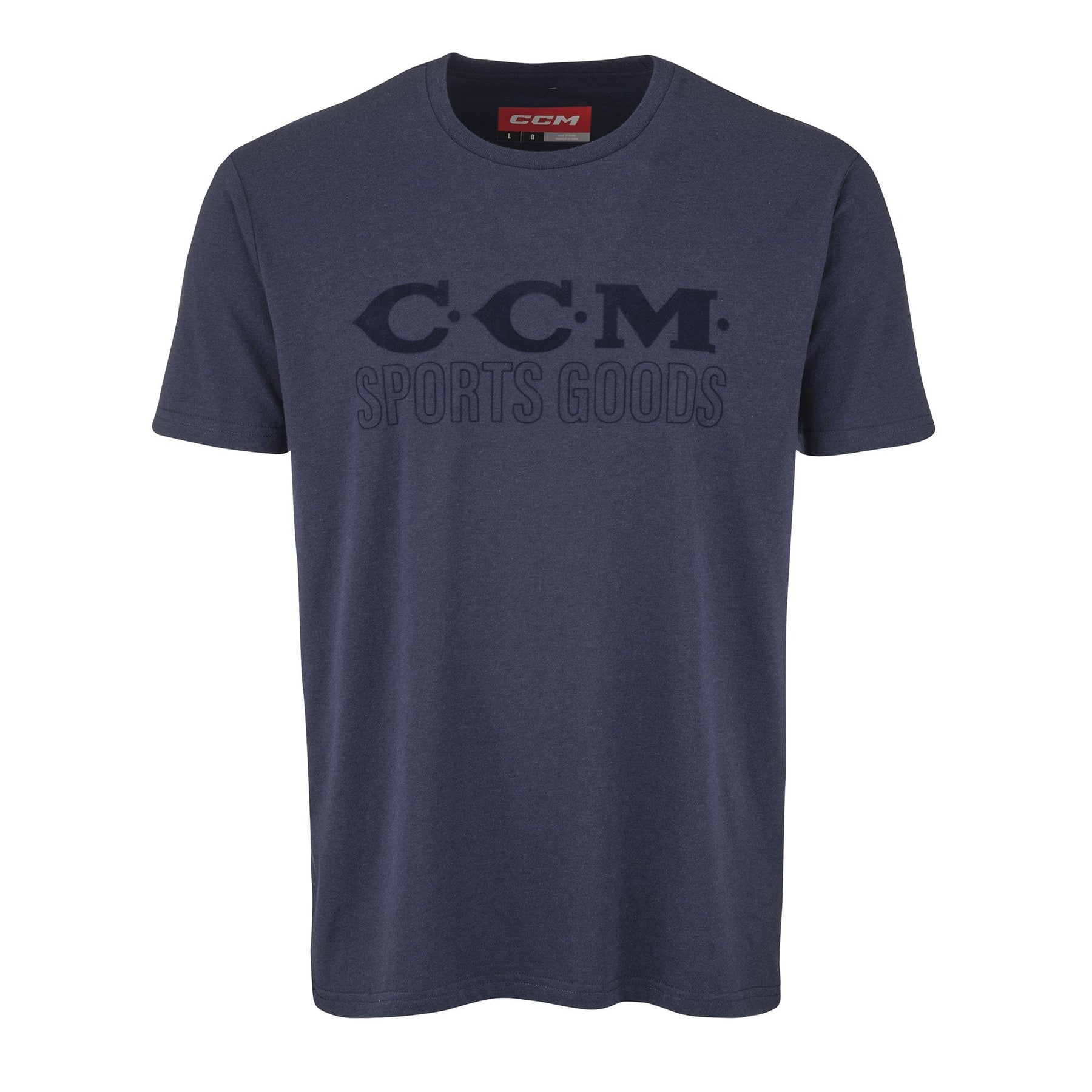 E-shop Pánske tričko CCM Holiday Tee True Navy