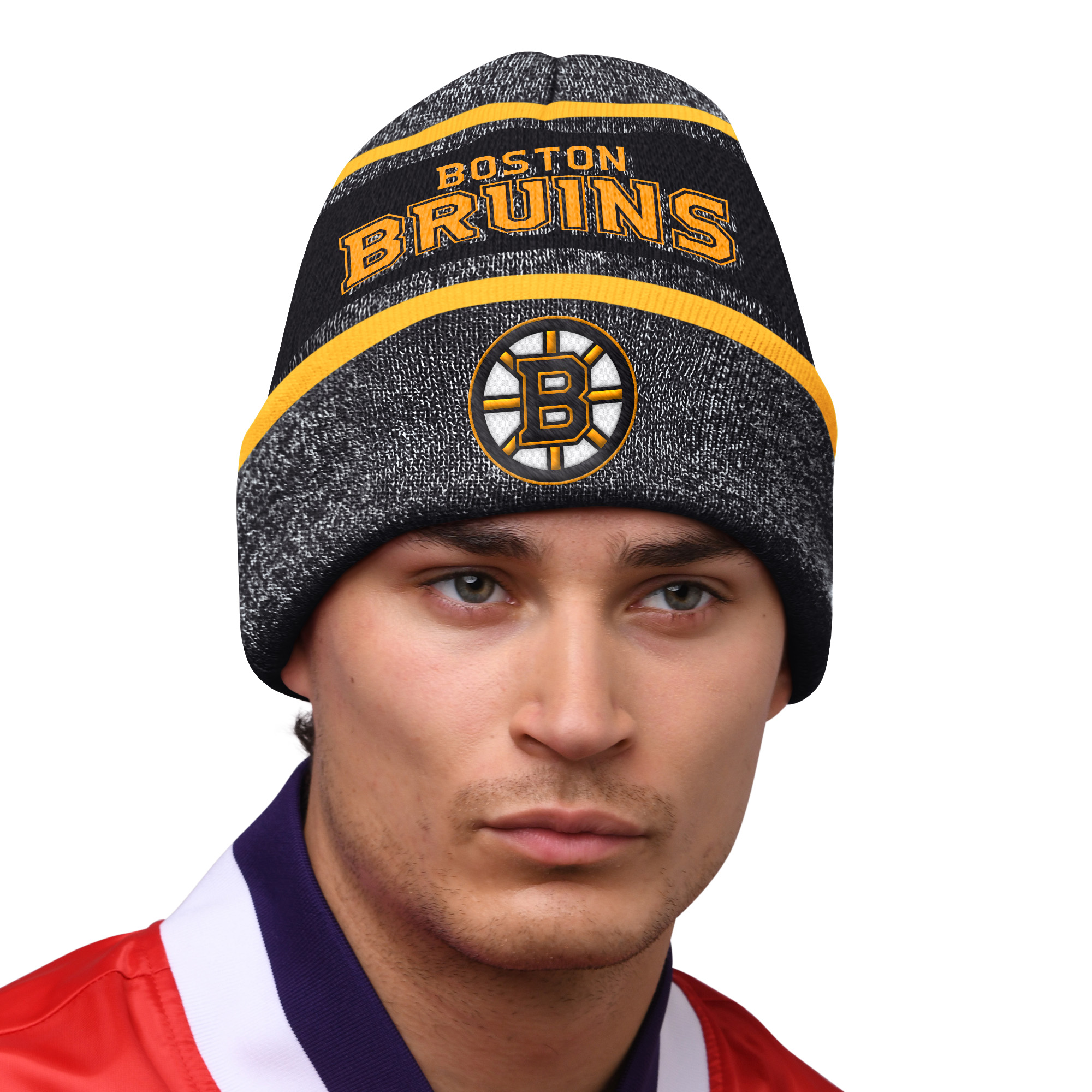 Starter Pánska Zimná Čiapka Boston Bruins Sideline Beanie