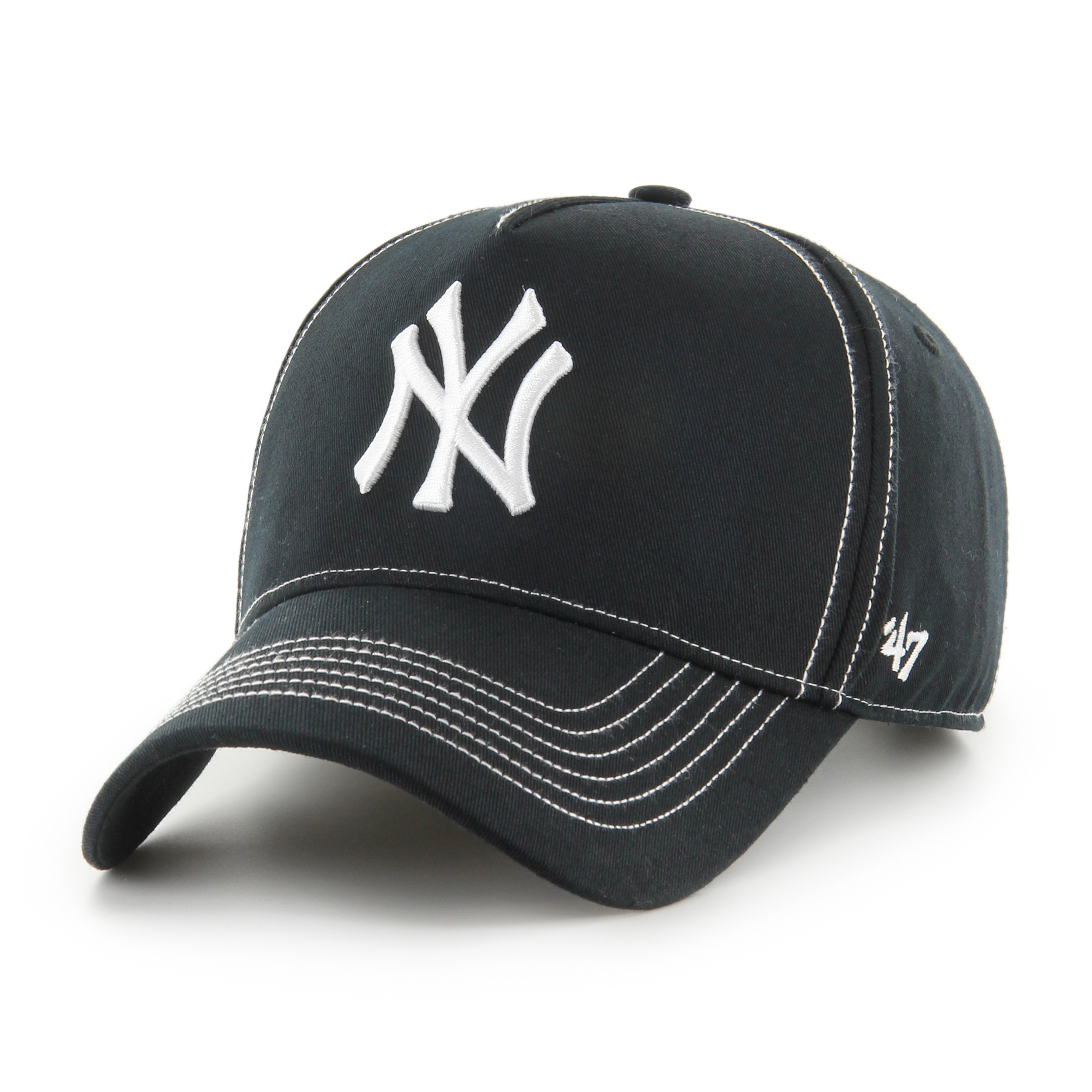 47 Brand Pánská kšiltovka New York Yankees MLB Contrast Stitch ’47 MVP DT