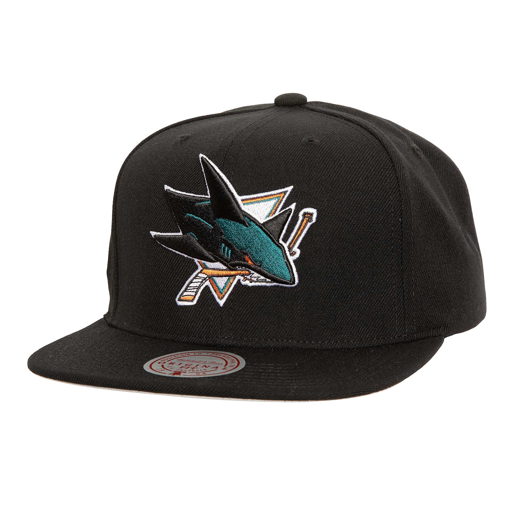Mitchell & Ness Pánska Šiltovka San Jose Sharks Conference Patch Snapback