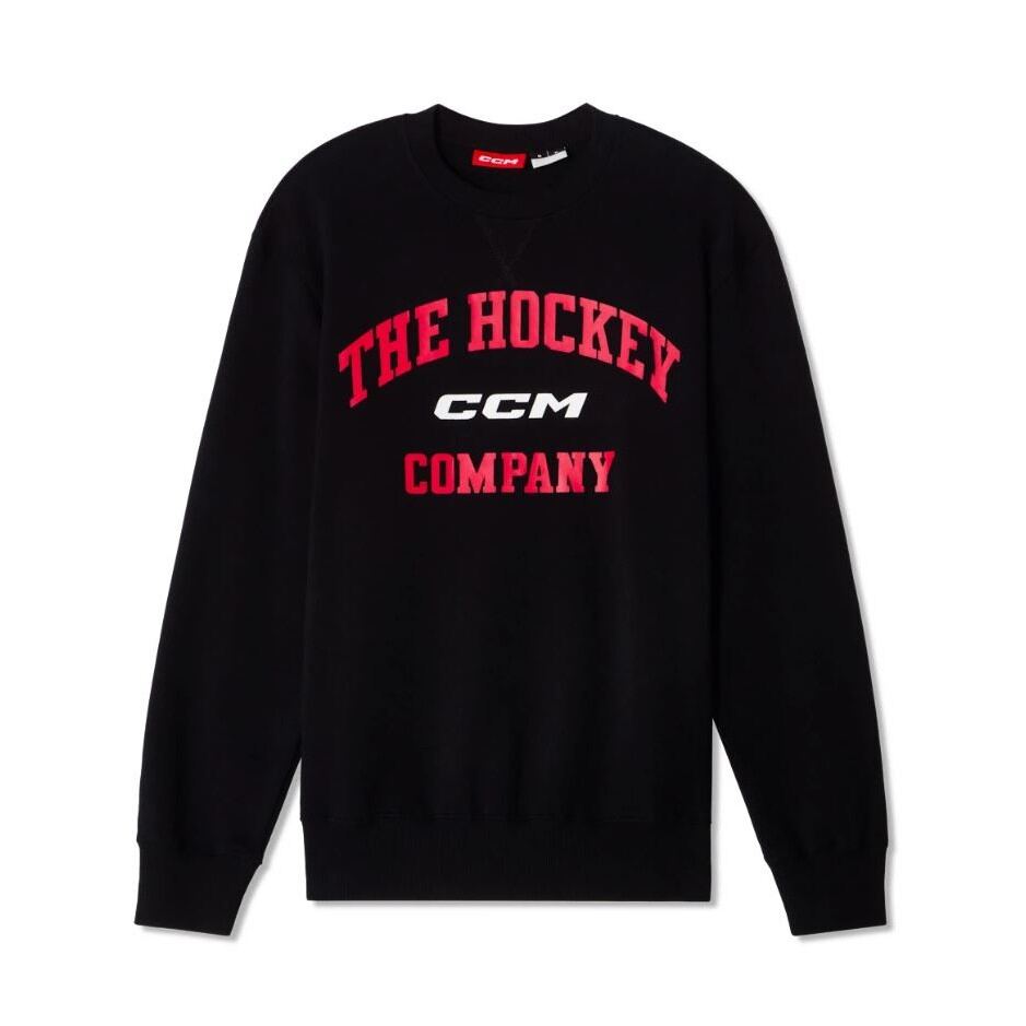 E-shop Pánska mikina CCM Athleisure Crew Black