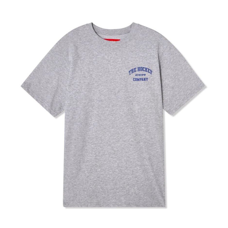 E-shop Pánske tričko CCM Athleisure Tee Light Grey Melange