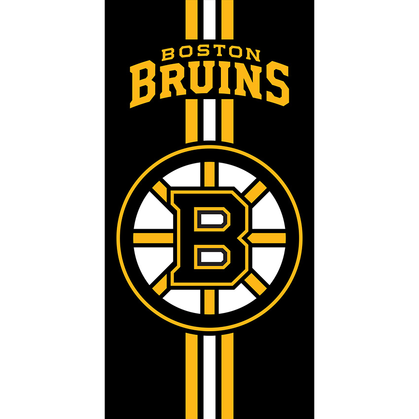 TipTrade Plážová osuška Boston Bruins Black Prestige