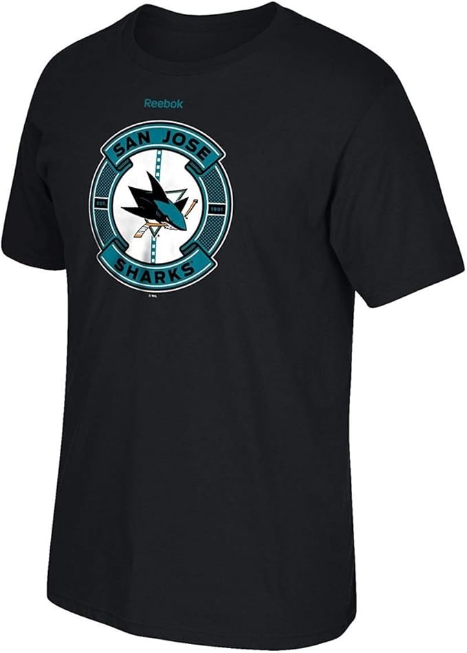 Reebok Pánske tričko San Jose Sharks Slick Pass Tee Veľkosť: XL
