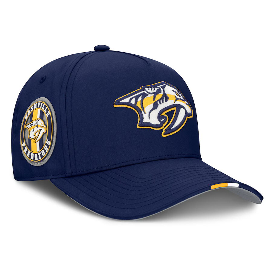 E-shop Fanatics Pánska šiltovka Nashville Predators NHL 2025 Draft Authentic Pro Structured Adjustable Meshback