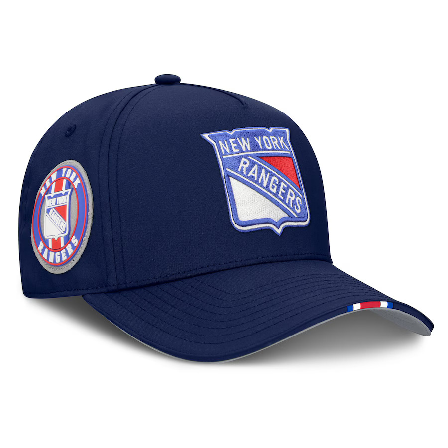 E-shop Fanatics Pánska šiltovka New York Rangers NHL 2025 Draft Authentic Pro Structured Adjustable Meshback
