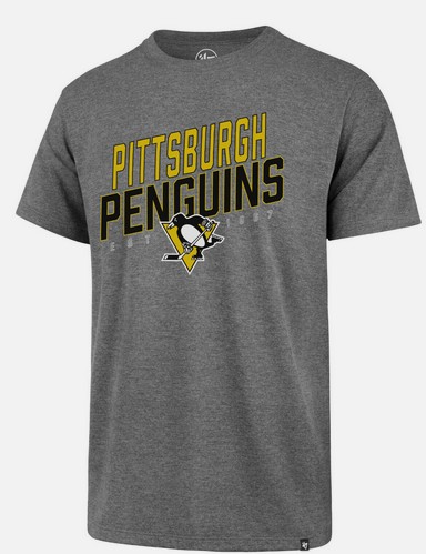 E-shop 47 Brand Pánske tričko Pittsburgh Penguins NHL '47 Echo Tee Men