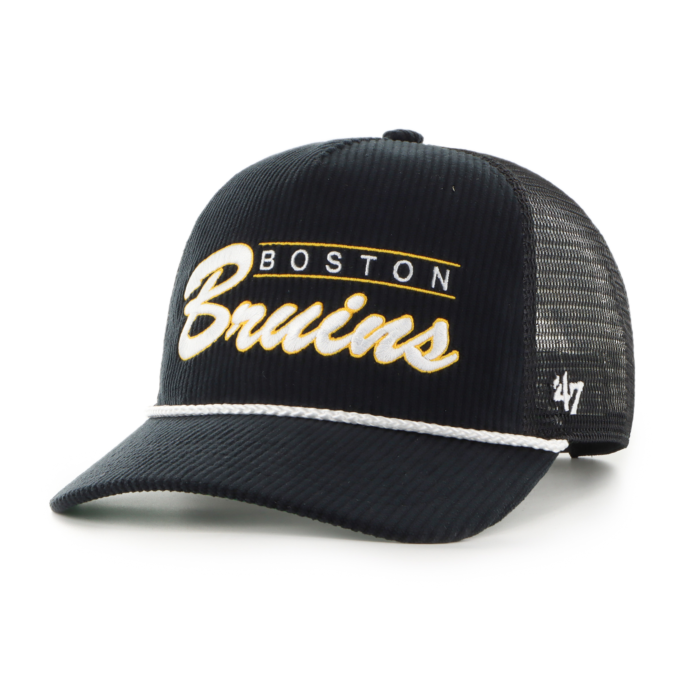 E-shop 47 Brand Pánska šiltovka Boston Bruins NHL Double Header Mesh ’47 HITCH RF