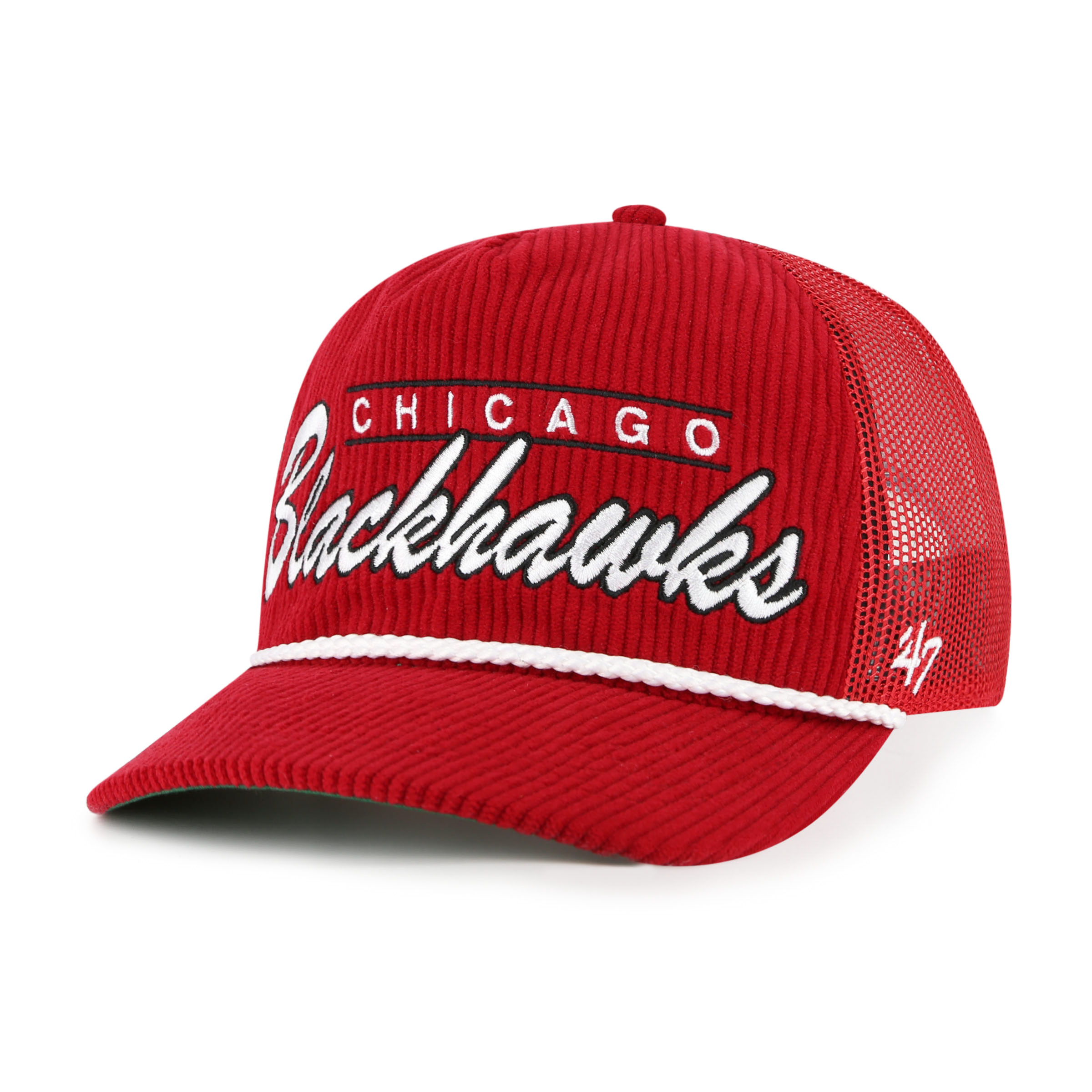 E-shop 47 Brand Pánska šiltovka Chicago Blackhawks NHL Double Header Mesh ’47 HITCH RF