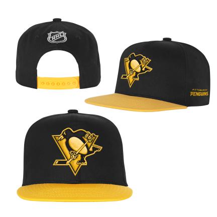E-shop Outerstuff Detská šiltovka Pittsburgh Penguins NHL Essentials Flatbrim Snapback