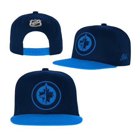 E-shop Outerstuff Detská šiltovka Winnipeg Jets NHL Essentials Flatbrim Snapback