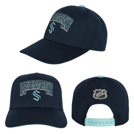 E-shop Outerstuff Detská šiltovka Seattle Kraken NHL Essentials Procrown