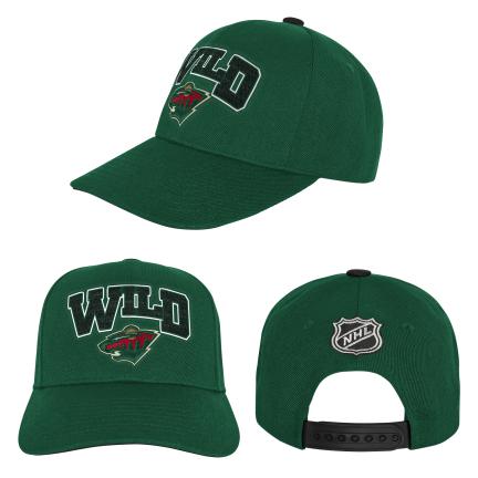 E-shop Outerstuff Detská šiltovka Minnesota Wild NHL Essentials Procrown