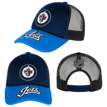 E-shop Outerstuff Detská šiltovka Winnipeg Jets NHL True Retro Meshback Trucker