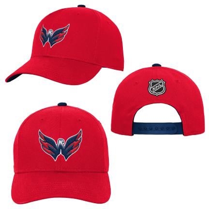 E-shop Outerstuff Detská šiltovka Washington Capitals NHL Precurved Snap
