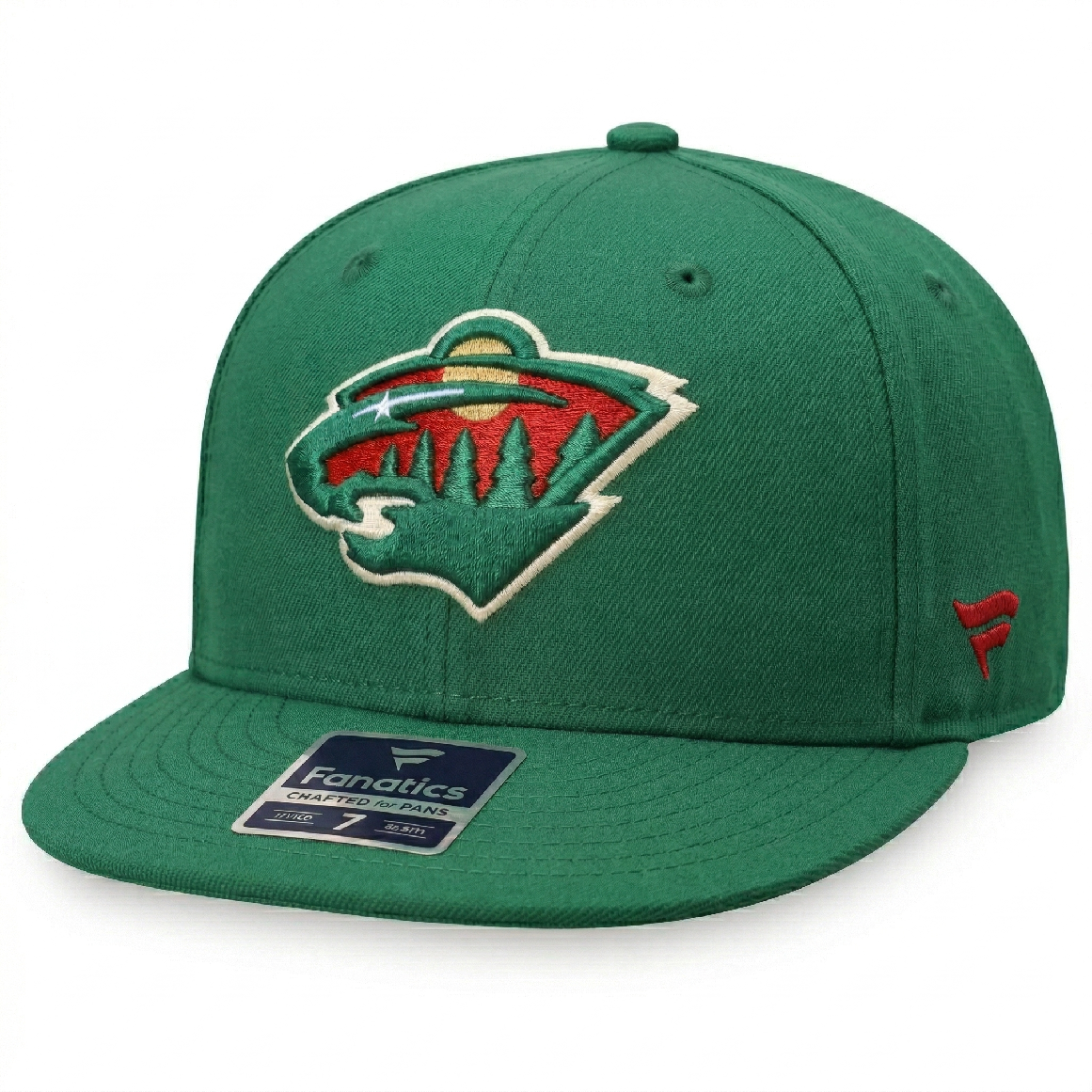 E-shop Fanatics Pánska šiltovka Minnesota Wild NHL Core Fitted 7 Flex