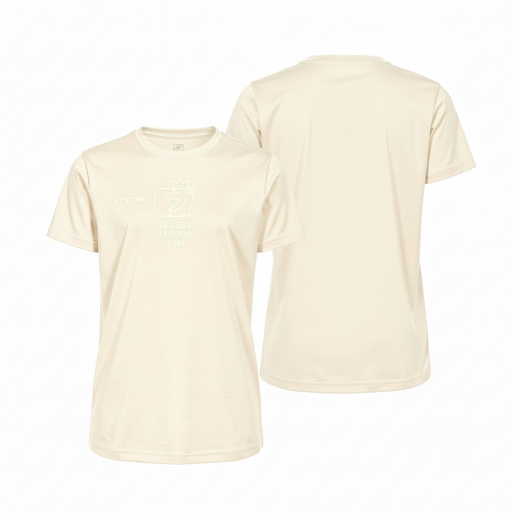 E-shop Dámske tričko CCM Women’s Core Snow