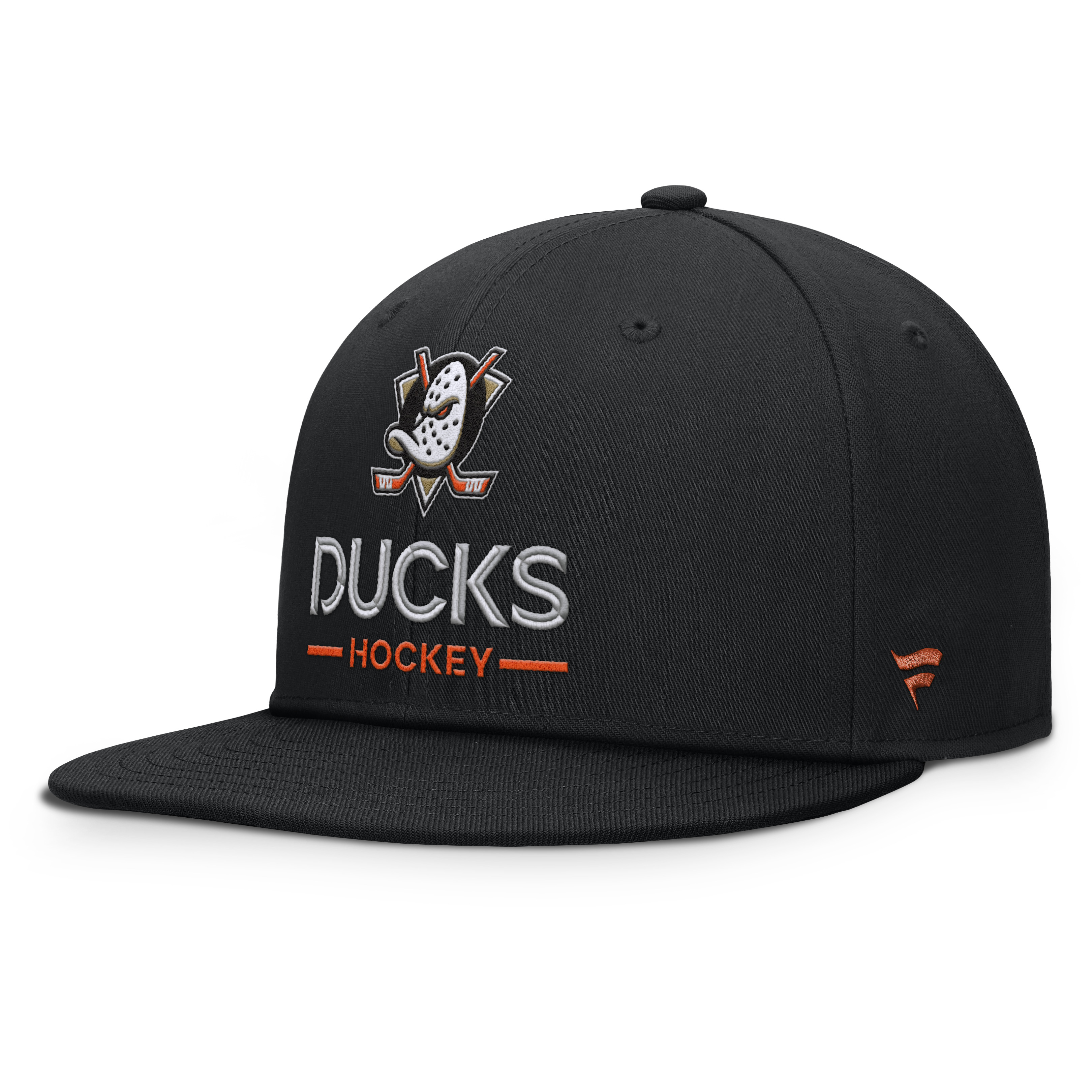 E-shop Fanatics Pánska šiltovka Anaheim Ducks NHL Authentic Pro A/Cap Flat Brim Square Visor Structured Adjustable