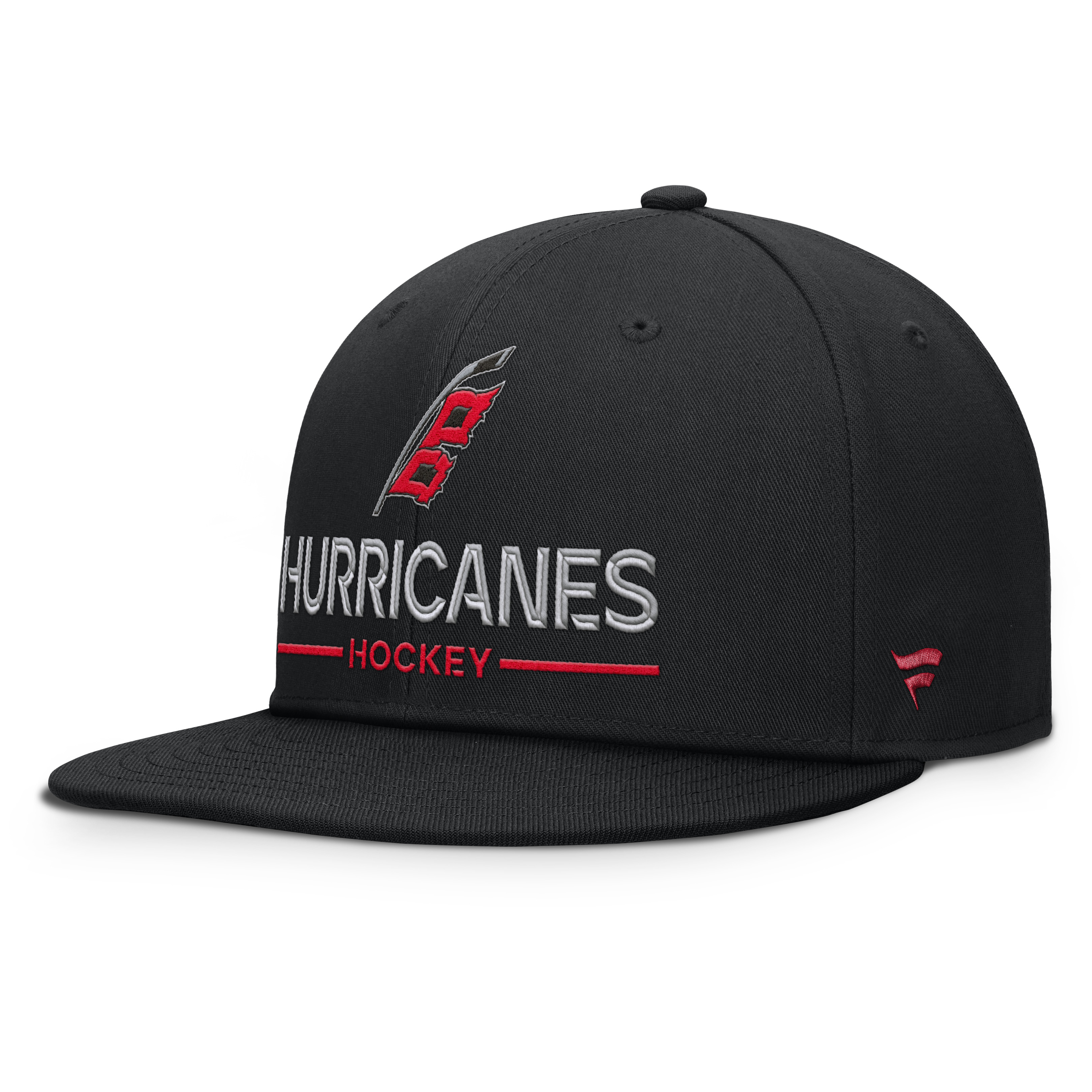 E-shop Fanatics Pánska šiltovka Carolina Hurricanes NHL Authentic Pro A/Cap Flat Brim Square Visor Structured Adjustable