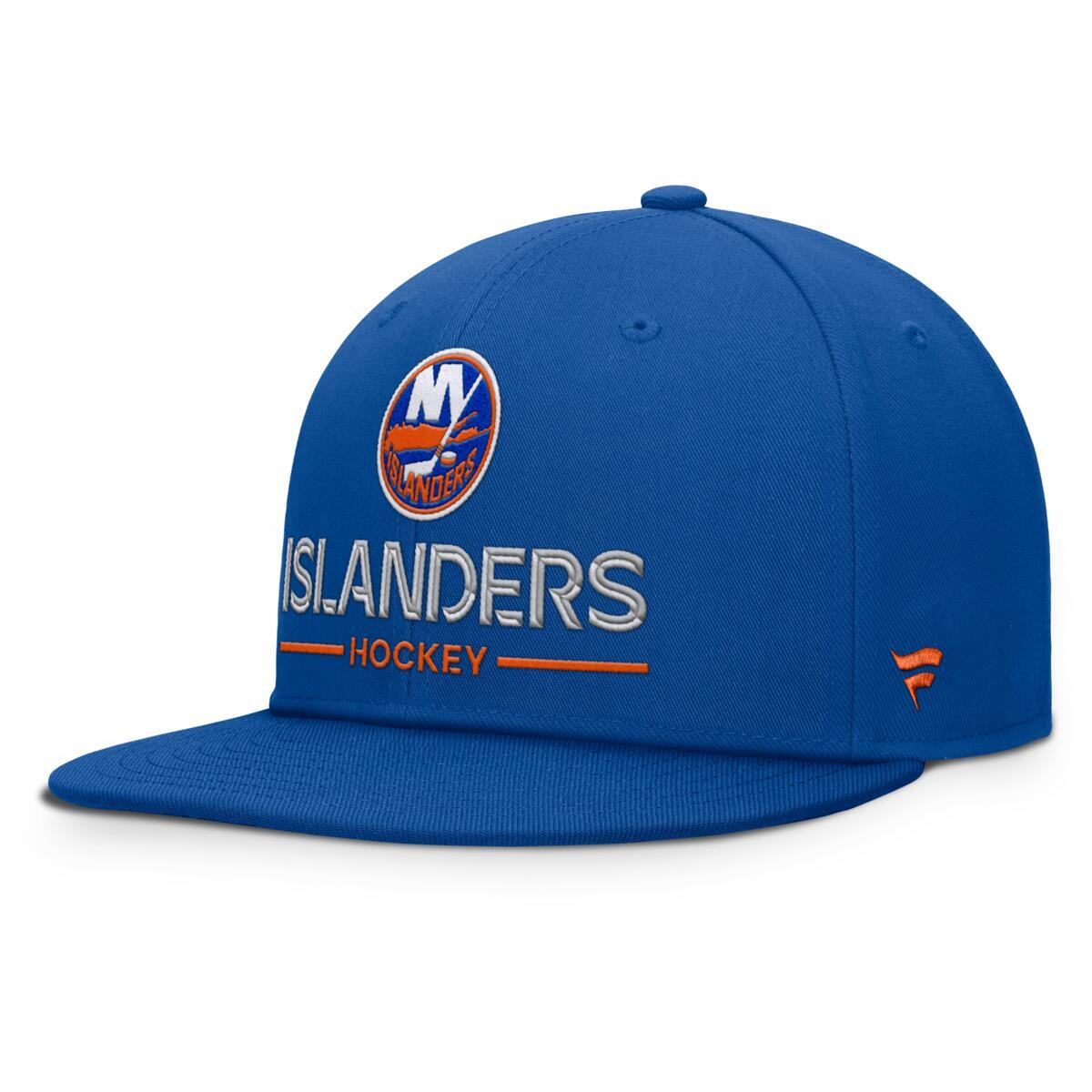 E-shop Fanatics Pánska šiltovka New York Islanders NHL Authentic Pro A/Cap Flat Brim Square Visor Structured Adjustable