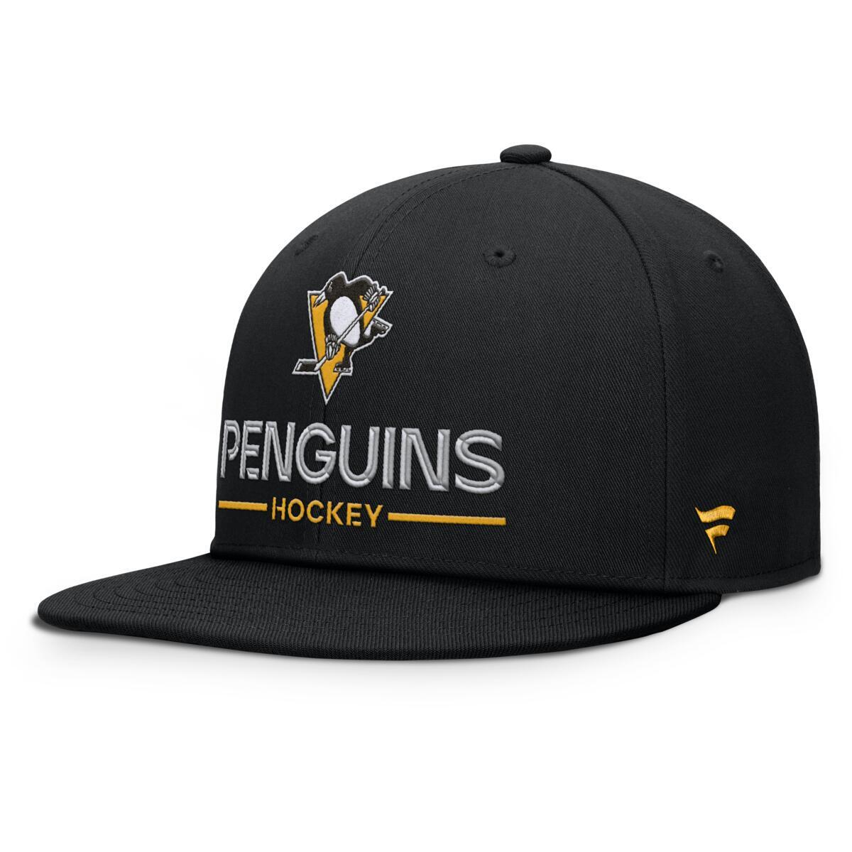 E-shop Fanatics Pánska šiltovka Pittsburgh Penguins NHL Authentic Pro A/Cap Flat Brim Square Visor Structured Adjustable