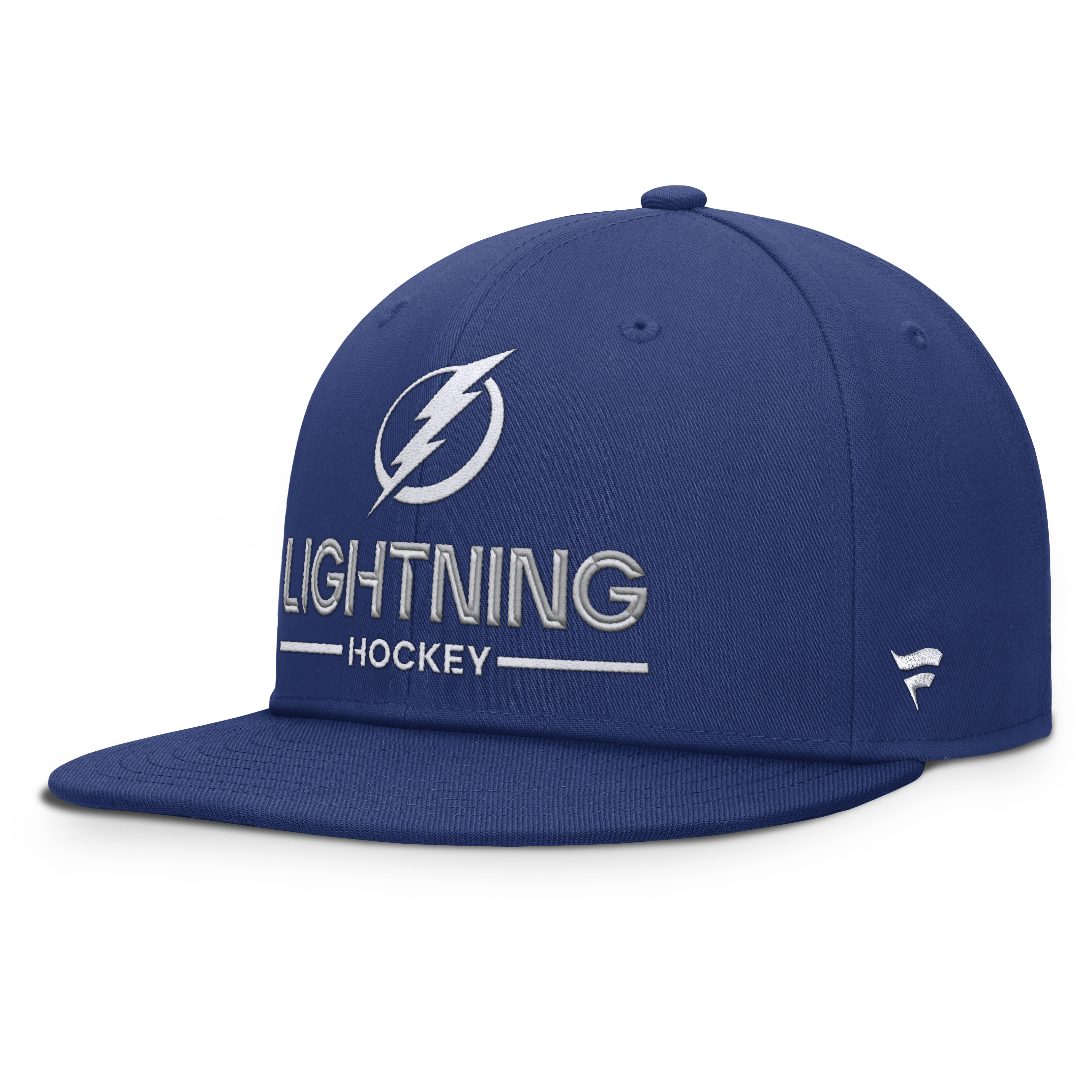 E-shop Fanatics Pánska šiltovka Tampa Bay Lightning NHL Authentic Pro A/Cap Flat Brim Square Visor Structured Adjustable
