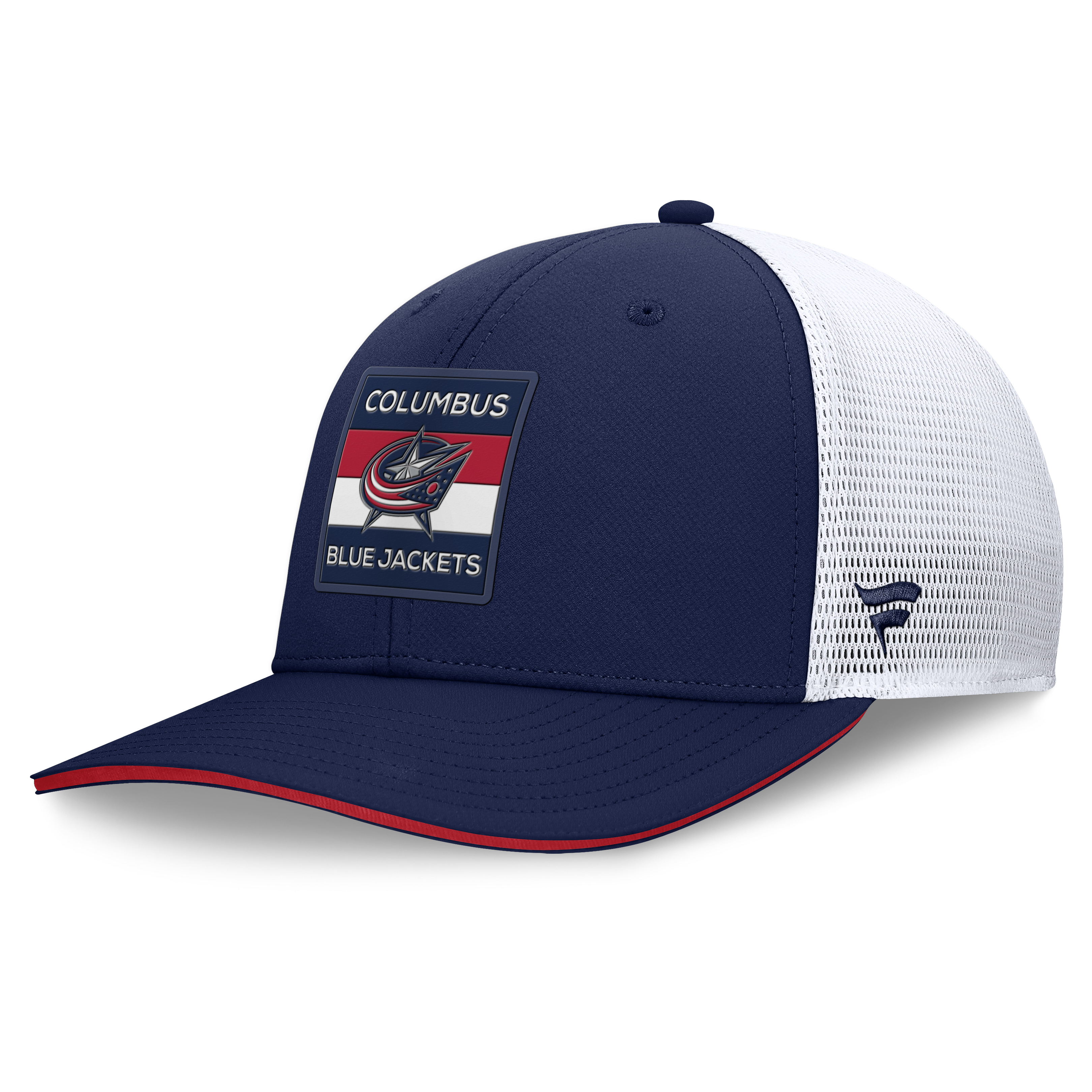 E-shop Fanatics Pánska šiltovka Columbus Blue Jackets NHL Authentic Pro A/Cap Structured Mid-Crown Adj Cap