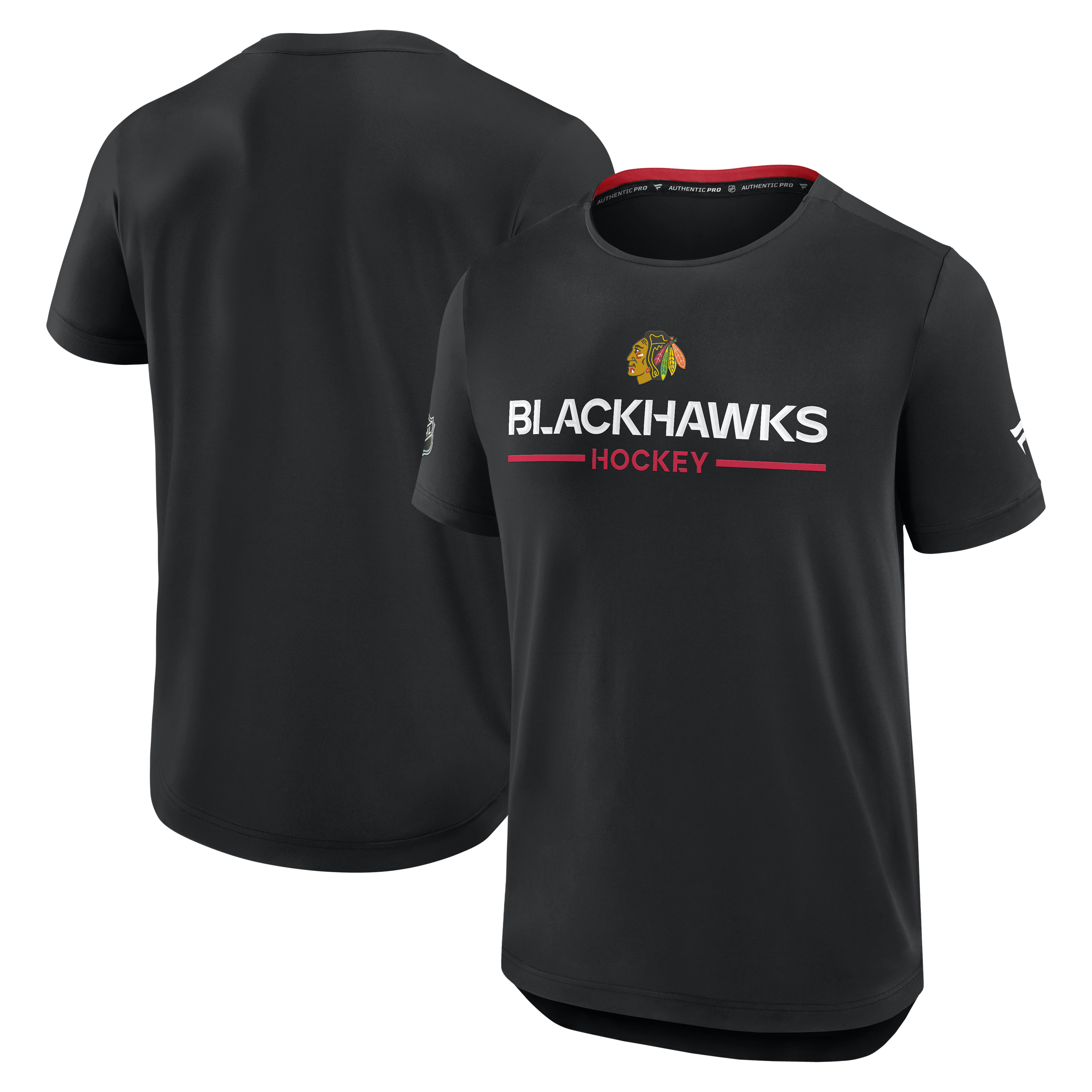 E-shop Fanatics Pánska tričko Chicago Blackhawks NHL Authentic Pro SS Rink Tee