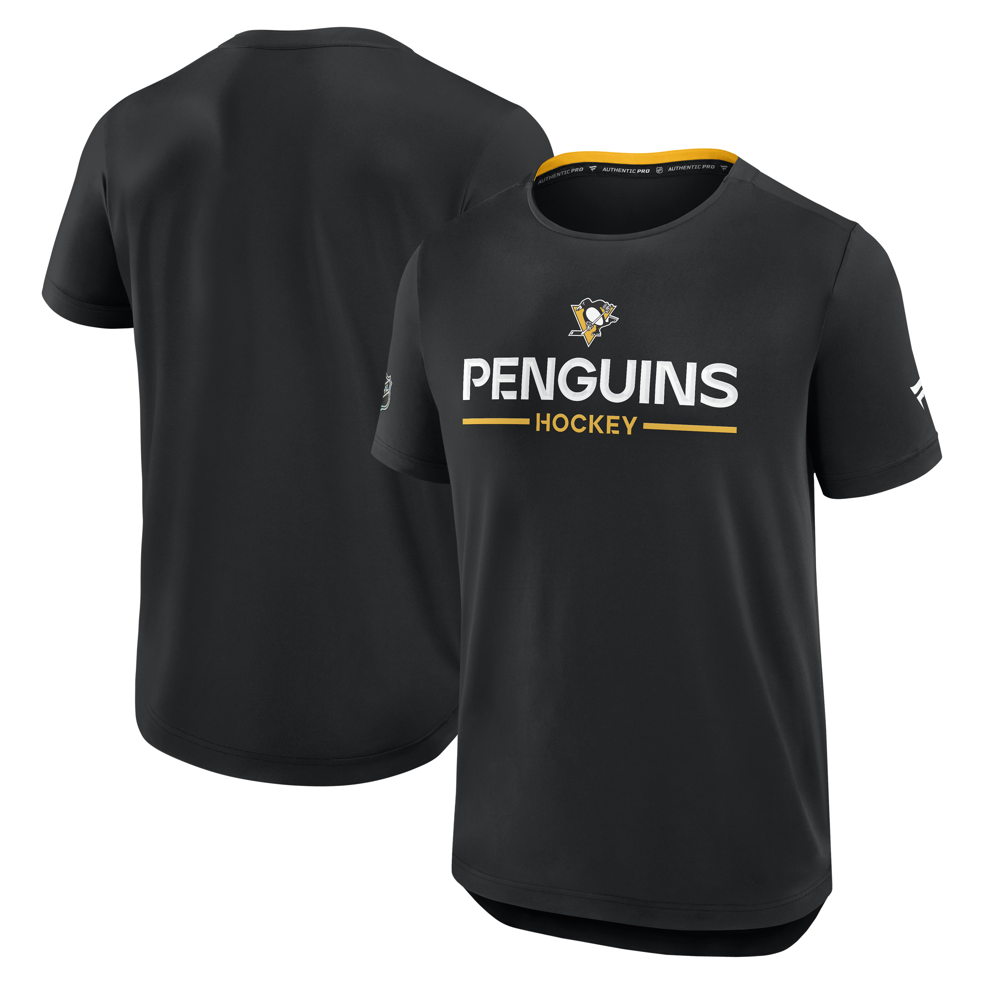 E-shop Fanatics Pánska tričko Pittsburgh Penguins NHL Authentic Pro SS Rink Tee